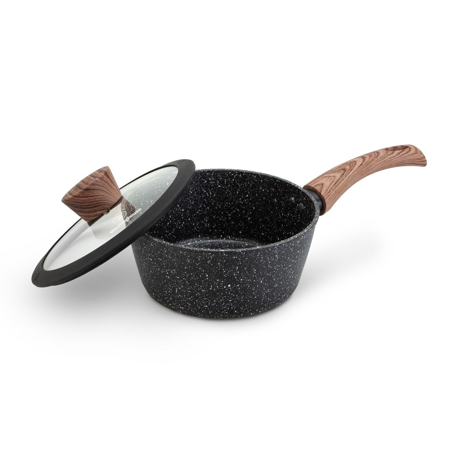 Westinghouse 1.8-Quart Saucepan with Lid - Marble Series