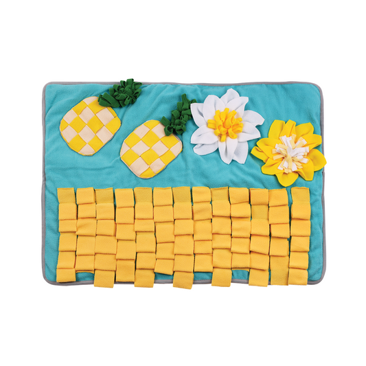 Archstone Pets Snuffle Mat - Pineapple, Feeding Training Mat