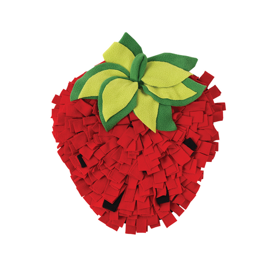 Archstone Pets Snuffle Mat - Strawberry, Feeding Training Mat