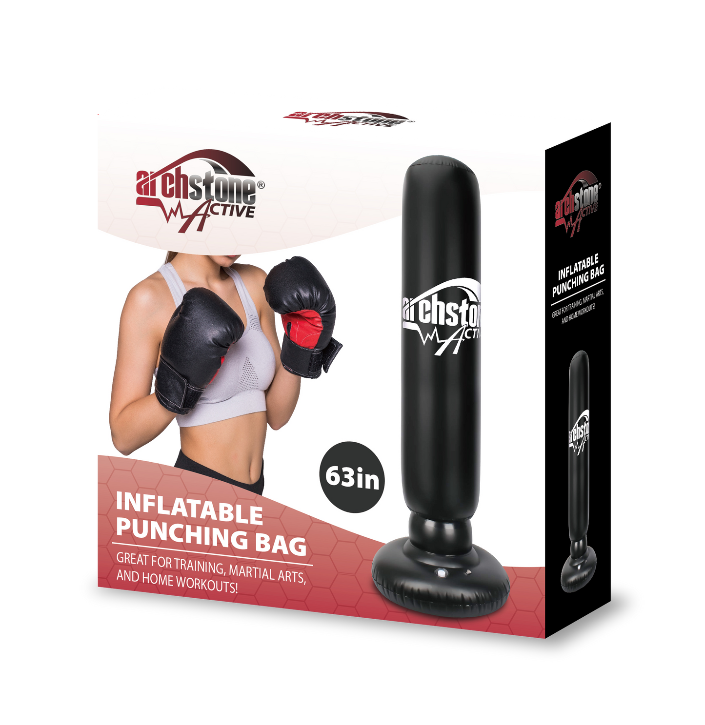 Inflatable Punching Bag - 63" Height