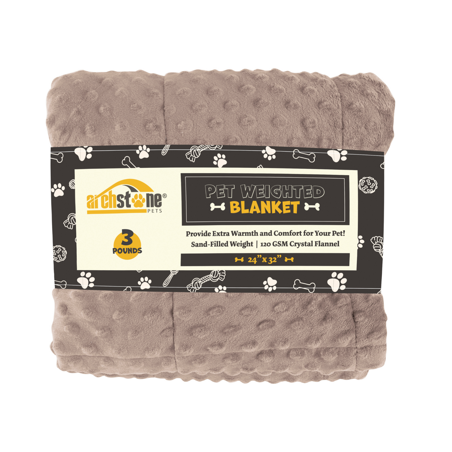 Pet Weighted Blanket - 24 x 32", 3 lbs.