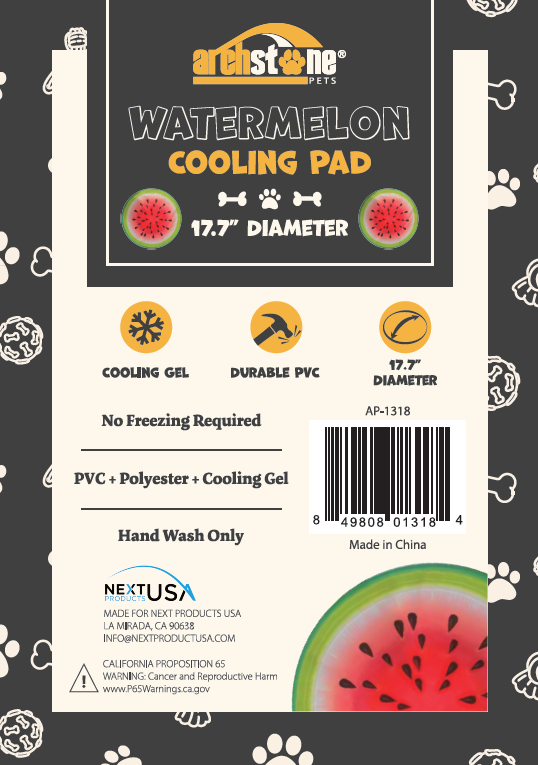 Watermelon Cooling Pad for Pets 17.7"