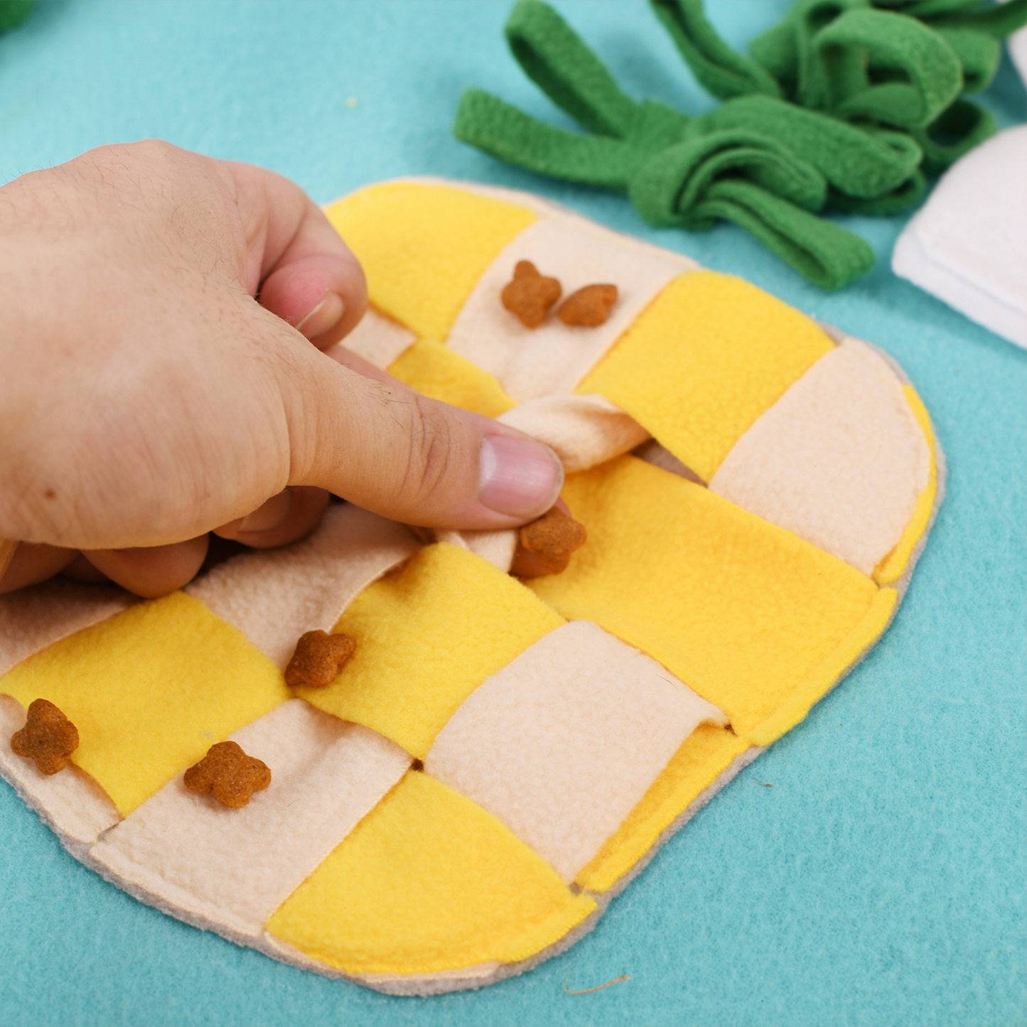 Archstone Pets Snuffle Mat - Pineapple, Feeding Training Mat