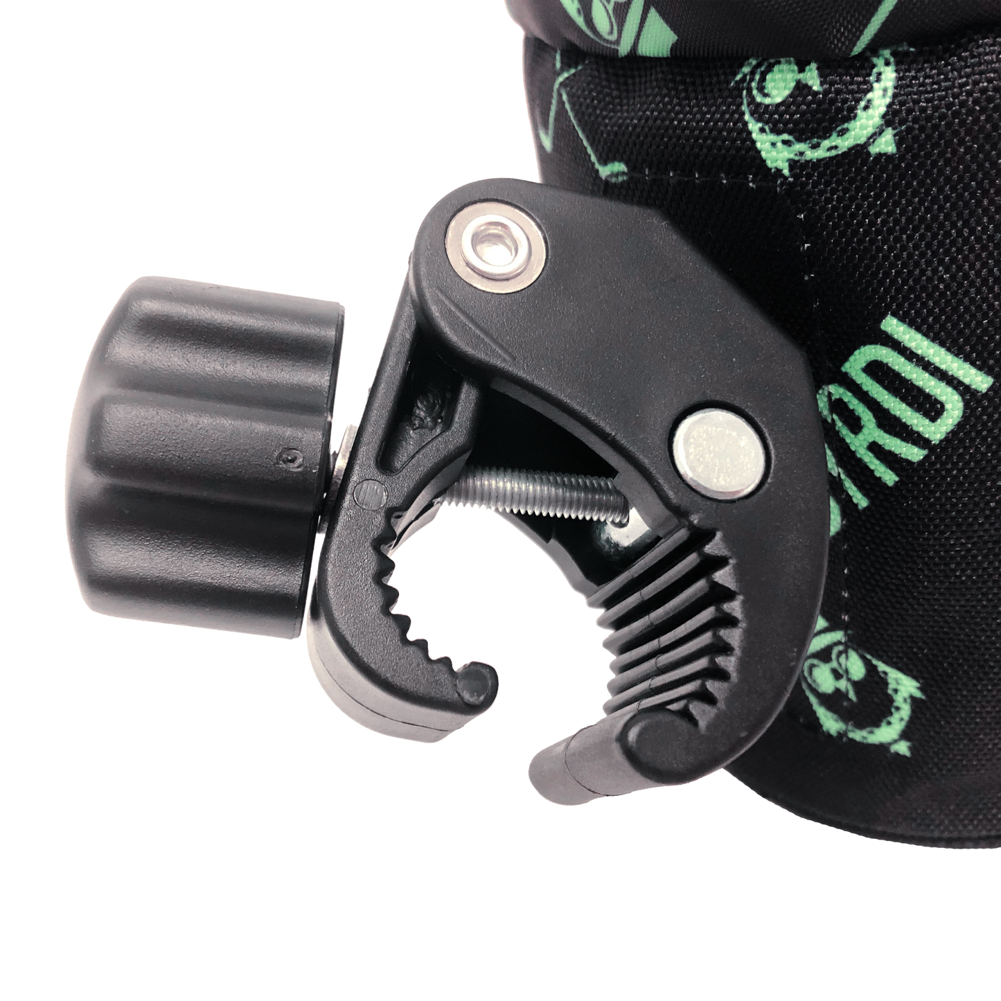 Byrdi Buddy Gold Cart Mount with 360° Rotating Clip