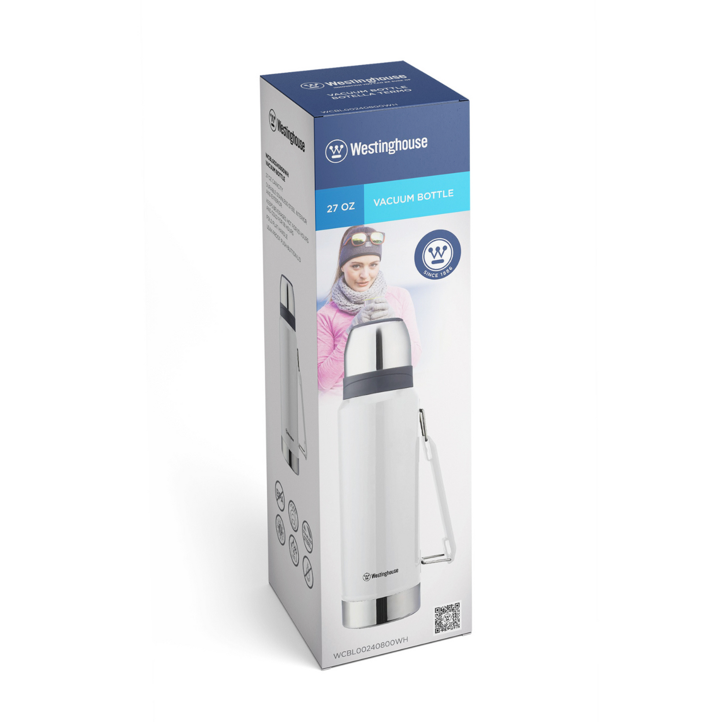 Westinghouse Vacuum Drinking Bottle - White