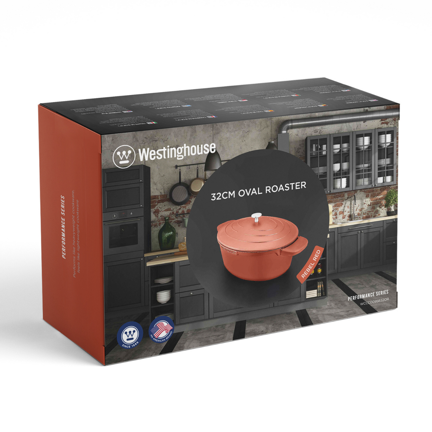 12.5" Roaster with Lid - (32cm) - Performance Series