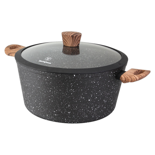 4.5QT Aluminum Casserole with Glass Lid