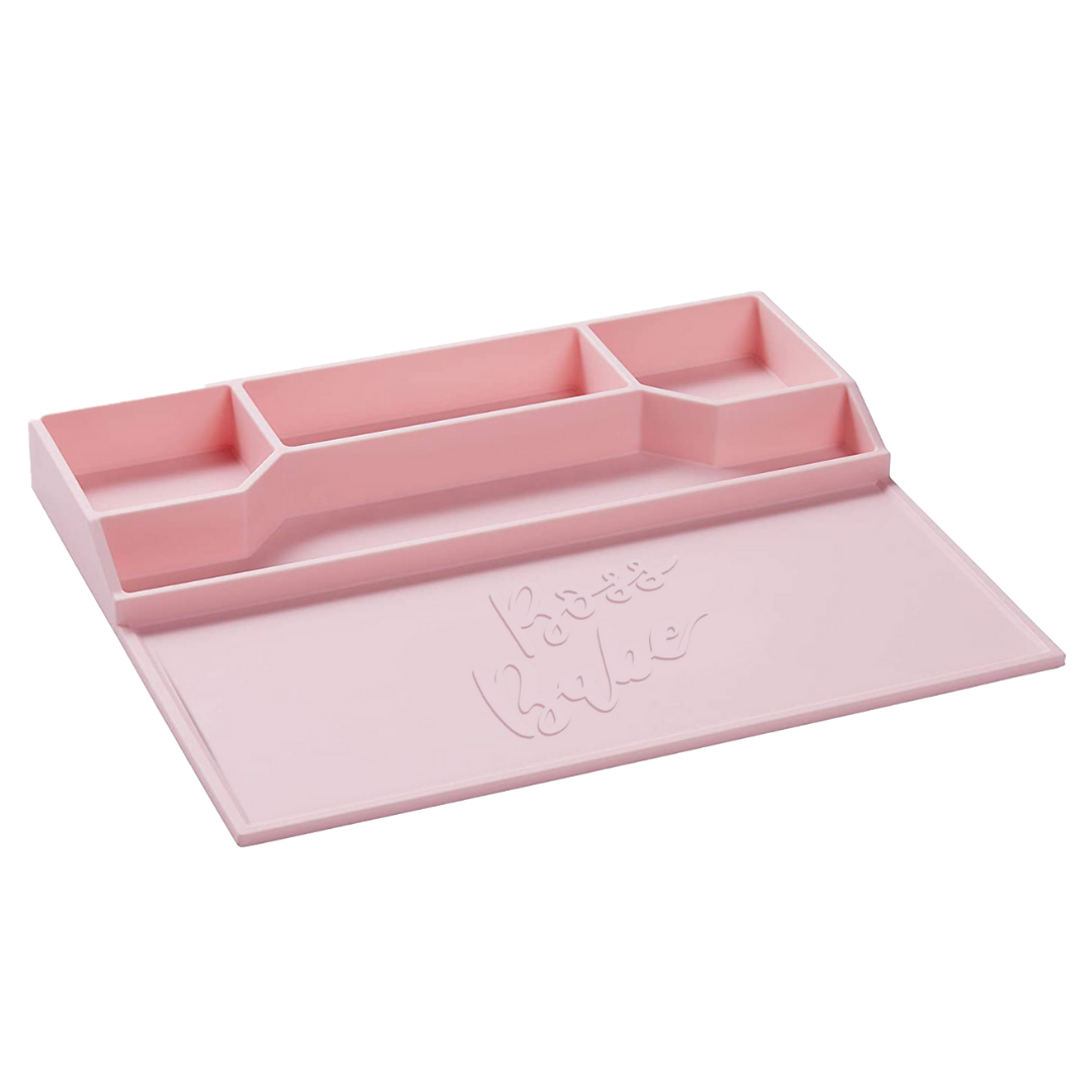 Bling Beauty Silicone Accessory Mat - Pink, Organizer Tray